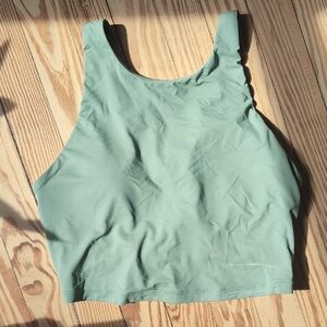 Athleta Olive Active Scoop Sports Bra